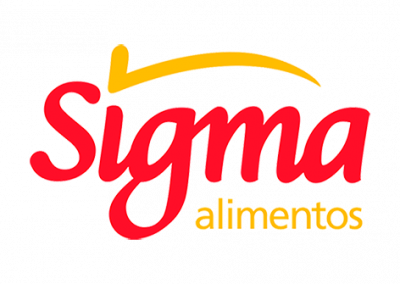 Conferencista; logo de una empresa de alimentos